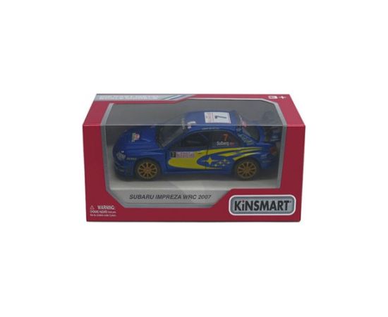 Kinsmart Metāla mašīnas modelis Subaru Impreza WRC 2007 1:36 kastē KT5328W