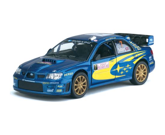 Kinsmart Metāla mašīnas modelis Subaru Impreza WRC 2007 1:36 kastē KT5328W