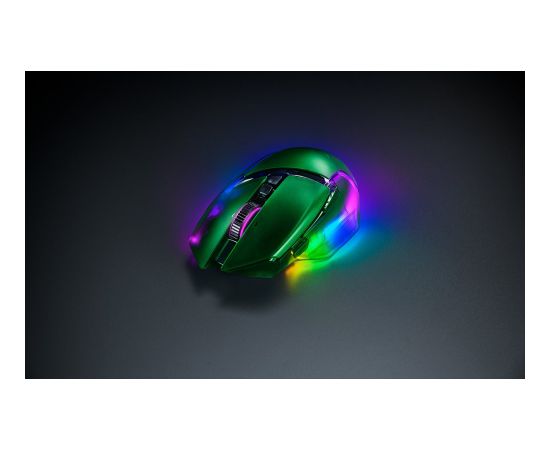 Razer Basilisk V3 Pro 35K Gaming Mouse Wireless/Wired Phantom Green Edition