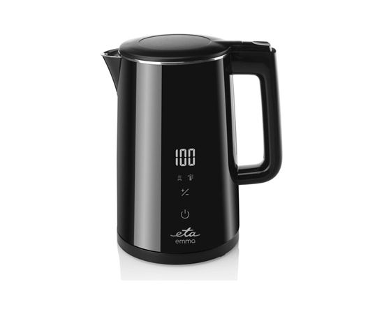 ETA Kettle ETA559590000 Emma Electric 2200 W 1.5 L Stainless steel 360° rotational base Black