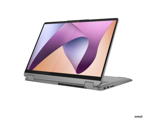 Lenovo IdeaPad Flex 5 14ABR8 Arctic Grey 14 " IPS Touchscreen WUXGA 1920 x 1200 pixels Glossy AMD Ryzen 5 5625U 16 GB Soldered LPDDR4x Solid-state drive capacity 512 GB AMD Radeon Graphics Windows 11 Home 802.11ax Bluetooth version 5.3 Keyboard language E