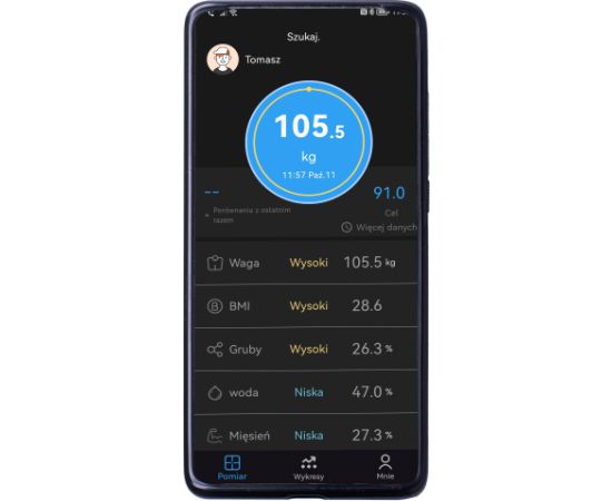 Adler Smart Bathroom Scale AD 8187 Auto power off Body Mass Index (BMI) measuring Maximum weight (capacity) 180 kg Memory function