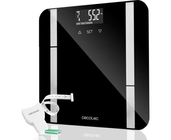 Cecotec Smart Bathroom Scale Surface Precision 9450 Full Healthy Maximum weight (capacity) 180 kg FourPrecision: high measurement precision thanks to its four sensors; TenBIA: Bioelectrical Impedance Analysis (BIA) measurement method with a complete body 