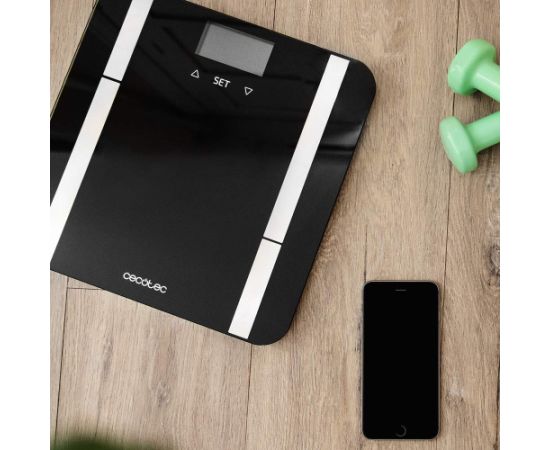 Cecotec Smart Bathroom Scale Surface Precision 9450 Full Healthy Maximum weight (capacity) 180 kg FourPrecision: high measurement precision thanks to its four sensors; TenBIA: Bioelectrical Impedance Analysis (BIA) measurement method with a complete body 