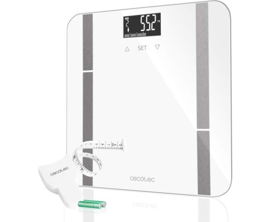 Cecotec Smart Bathroom Scale Surface Precision 9400 Full Healthy Maximum weight (capacity) 180 kg FourPrecision: high measurement precision thanks to its four sensors; TenBIA: Bioelectrical Impedance Analysis (BIA) measurement method with a complete body 
