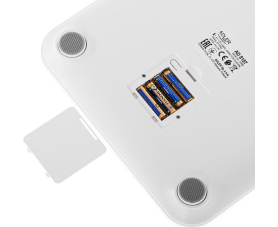 Adler Smart Bathroom Scale AD 8187 Auto power off Body Mass Index (BMI) measuring Maximum weight (capacity) 180 kg Memory function