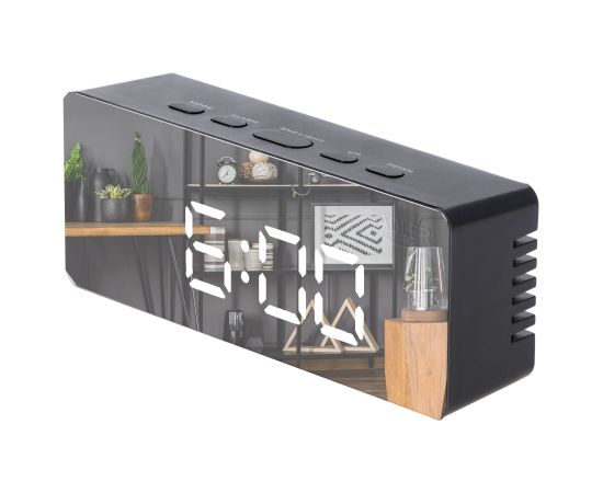 Adler Alarm Clock AD 1189B Alarm function Black