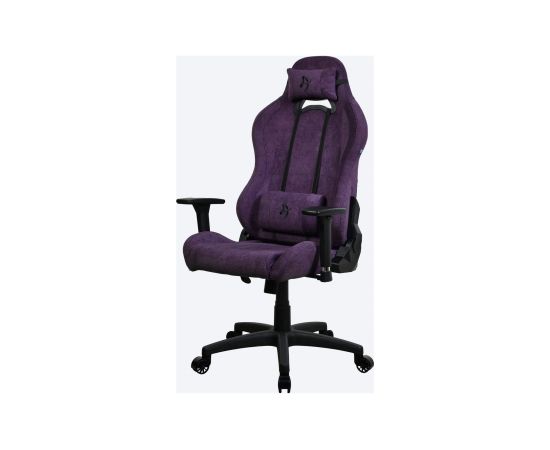Arozzi Frame material: Metal; Wheel base: Aluminium; Upholstery: Soft fabric Arozzi Gaming Chair Torretta Purple
