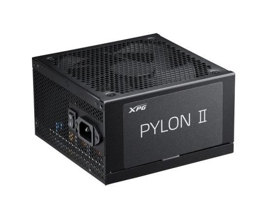 A-data Power Supply ADATA XPG PYLON II ATX 3.1 650 Watts Efficiency 80 PLUS BRONZE MTBF 100000 hours PYLON650IIB-BKCEU