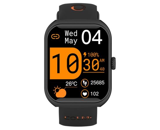 Colmi P86 Smartwatch (Black)