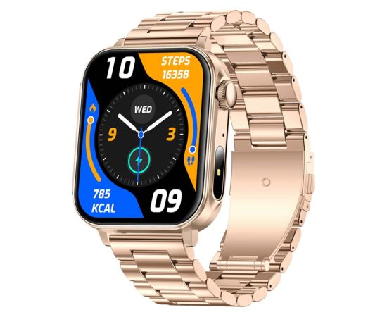 Colmi P80 smartwatch (steel-gold)