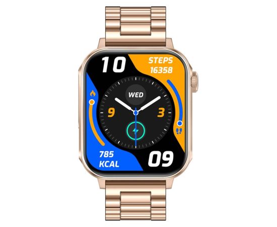 Colmi P80 smartwatch (steel-gold)