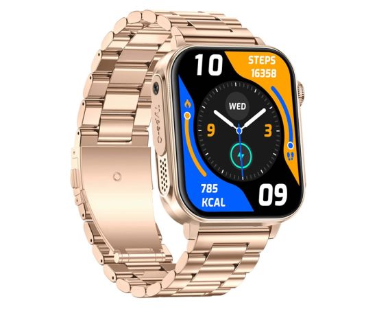 Colmi P80 smartwatch (steel-gold)