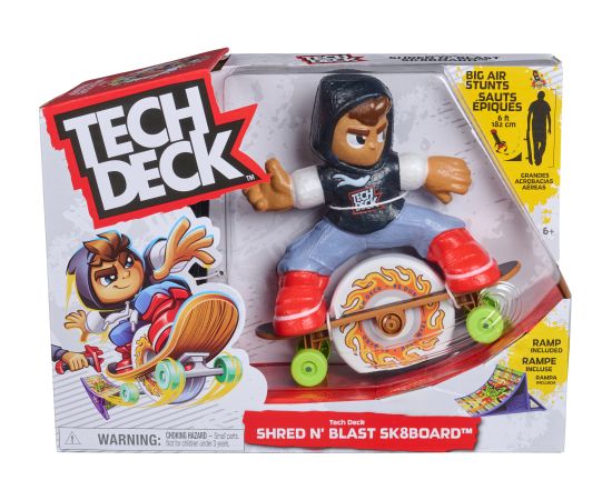 TECH DECK Rotaļu komplekts "Shred n Blast" TECH DECK Rotaļu komplekts "Shred n Blast"
