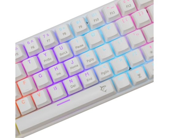 White Shark GK-002211V2  Wakizashi 2 White US Red Switches