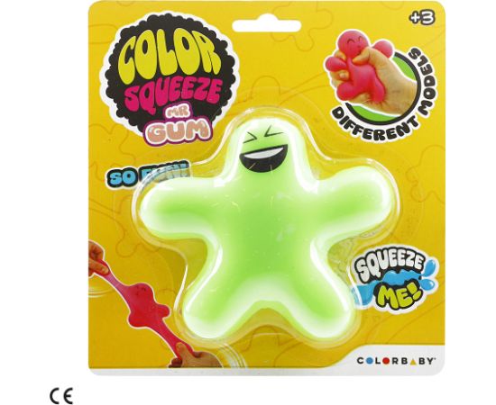 Antistresa elastīga rotaļlieta Mr. Gum dažādas krāsas CB37847
