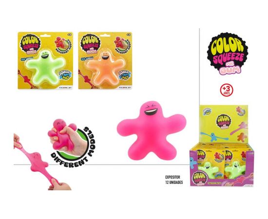 Antistresa elastīga rotaļlieta Mr. Gum dažādas krāsas CB37847