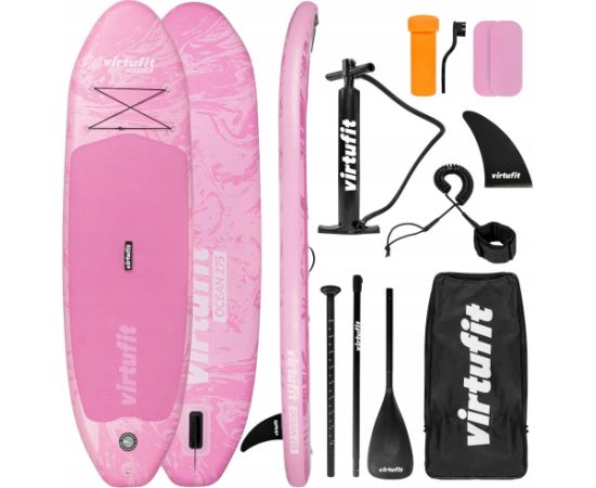 Michelin VIRTUFIT DESKA SUP OCEAN 275 Z AKCESORIAMI RÓŻOWY