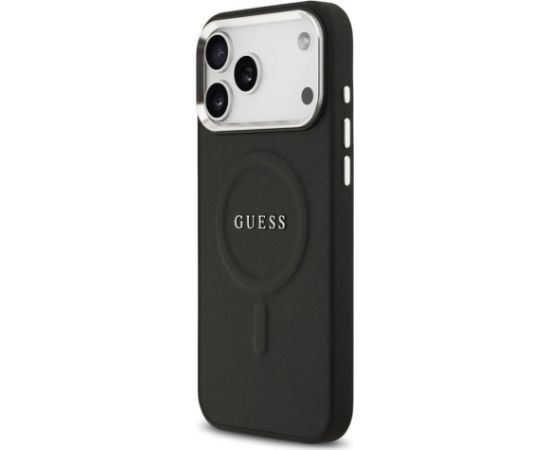 Guess Apple  iPhone 17 Pro Max PU Saffiano MagSafe Case Black