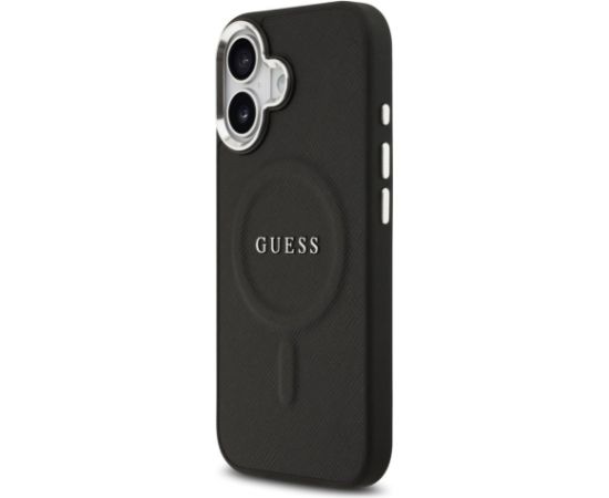 Guess Apple  iPhone 17 PU Saffiano MagSafe Case Black