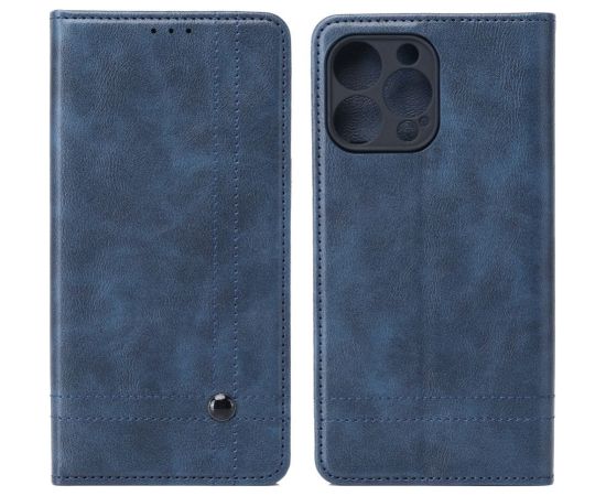 iLike Xiaomi  Redmi Note 14 Pro 5G Smart Seam book case Navy Blue