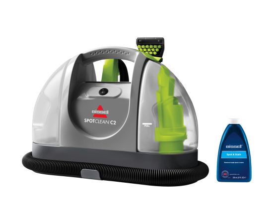 Bissell Carpet and Upholstery Cleaner 20671 SpotClean C2 Corded operating 340 W Titanium/Silver Gray/Cha Cha Lime Warranty 24 month(s)