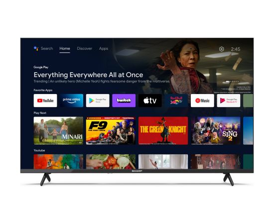 Sharp 43FH2EA 43" (108cm) Smart TV Android TV FHD Black