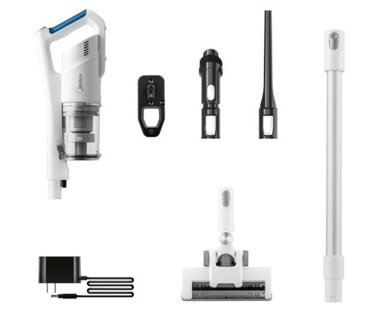 Midea Cordless Vacuum Cleaner P5 MCS2021WB 150 W 21.6 V Operating time (max) 45 min White