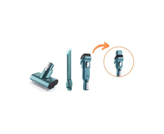 ETA Vacuum Cleaner ETA423890000 Lunar Cordless operating Handstick 400 W 28.8 V Operating time (max) 50 min Blue/Green