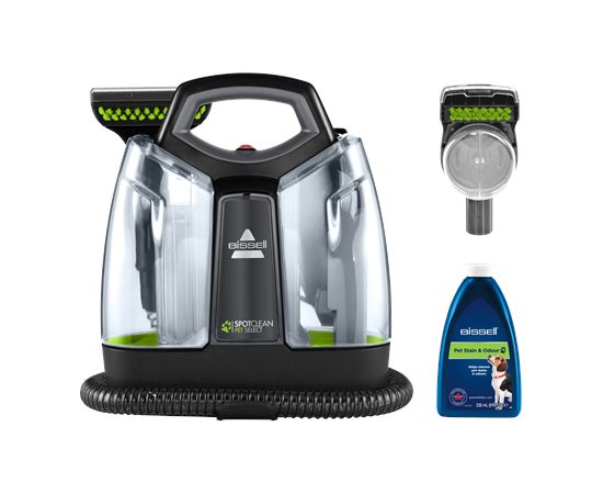 Bissell SpotClean Pet Select Cleaner 37288 Corded operating Handheld 330 W - V Black/Titanium/Lime Warranty 24 month(s)