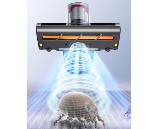 Jimmy Vacuum Cleaner BD7 Pro Double Cup Anti-mite Cordless operating Handheld 250 W 28.8 V Grey