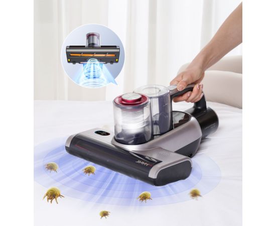 Jimmy Vacuum Cleaner BD7 Pro Double Cup Anti-mite Cordless operating Handheld 250 W 28.8 V Grey