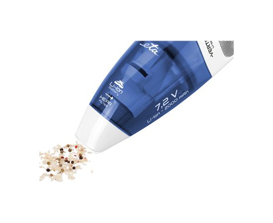 ETA Vacuum cleaner Verto ETA144290000 Cordless operating Handheld 7.2 V Operating time (max) 15 min White/Blue
