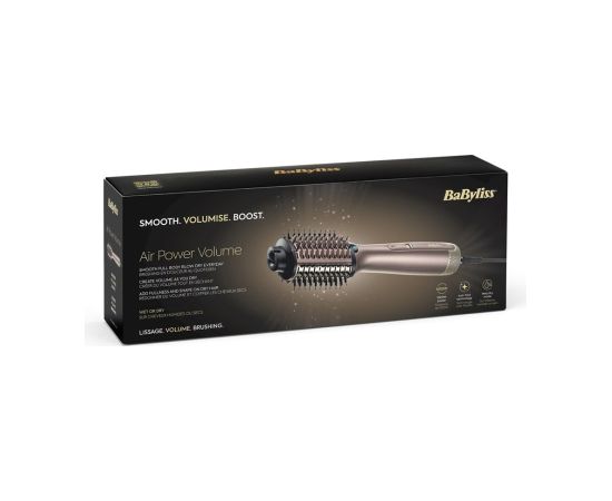 BaByliss AS95E Air Power Volume Hot air brush Champagne 1000 W