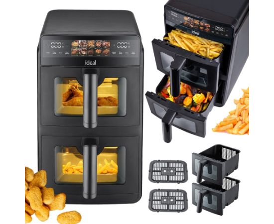 ELDOM Double vertical fat-free fryer 10 l