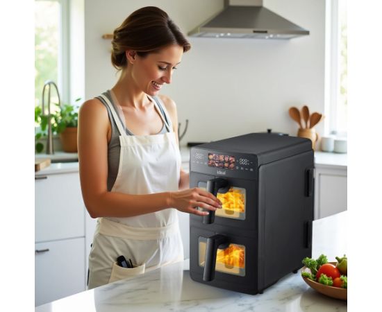 ELDOM Double vertical fat-free fryer 10 l