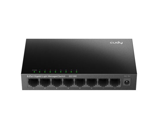 Switch CUDY GS108E 8-portowy zarządzalny