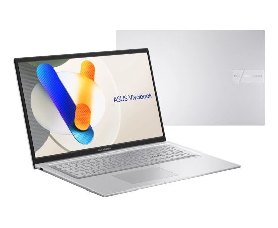 ASUS Vivobook 17 X1704VA-AU820 Core 5 120U 17.3"FHD IPS-level Panel 60Hz 250nits AG 16GB DDR4 SSD512 Intel Graphics WLAN+BT Cam720p 50WHrs NoOS Cool Silver