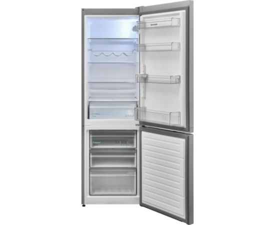 SHARP SJ-FBB04DTXLEEU ledusskapis 170cm nerūsējoša tērauda