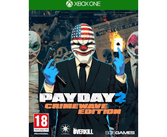 XBOX1 Payday 2 Crimewave Edition Xbox One video spēle Игры для Xbox