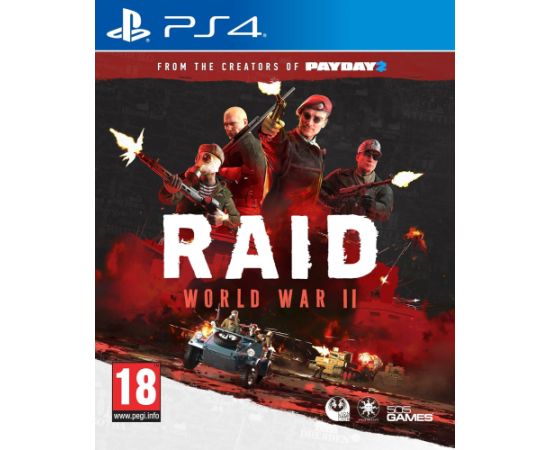 PS4 RAID World War II (2) Playstation 4 video spēle