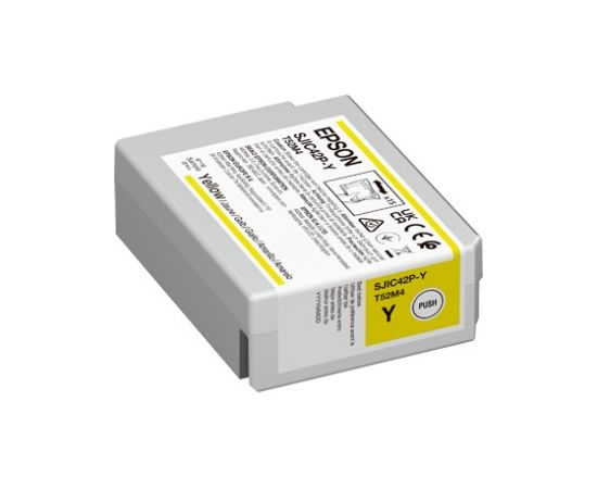 Epson SJIC42P-Y (C13T52M440) Ink Cartridge, Yellow