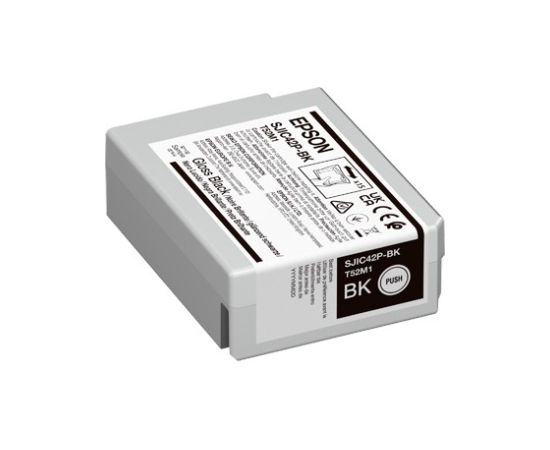 Epson SJIC42P-BK (C13T52M140) Ink Cartridge, Black