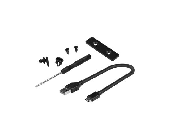 Kastīte cietajam Savio External M.2 NVMe & NGFF Combo