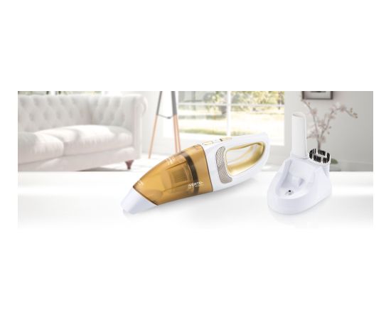ETA Vacuum cleaner Verto II ETA142390000 Cordless operating Handheld 6 W 9.6 V Operating time (max) 15 min White/Orange Warranty 24 month(s) Battery warranty 6 month(s)