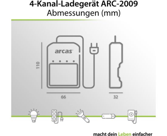 ARCAS CHARGER ARC-2009 Arcas