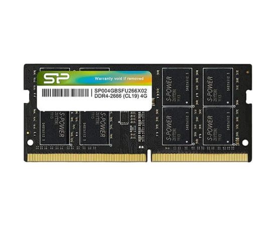 Silicon Power SP004GBSFU266X02 4 GB DDR4 2666 MHz Notebook Registered No ECC No