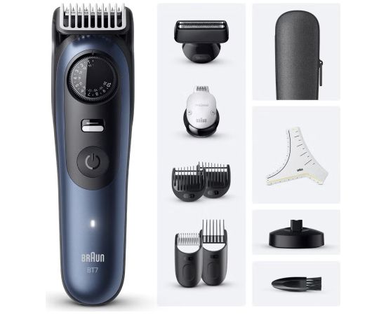BRAUN Beard Trimmer BT7540 BLK/BLU