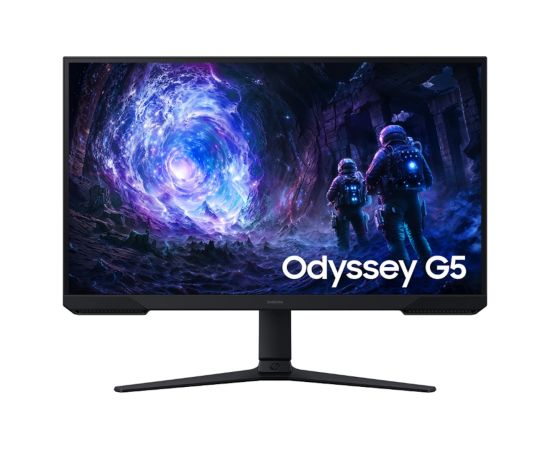 Samsung Odyssey G5 G51F 27 " VA QHD 16:9 180 Hz 1 ms 2560 x 1440 pixels 300 cd/m² HDMI ports quantity 2 Black