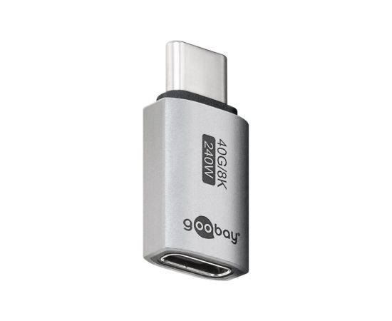 Goobay 74447 USB-C™ Adapter Straight, USB4™ Goobay
